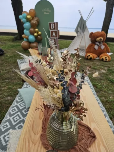 Décoration d'une Baby-Shower sur le Bassin d'Arcachon, Bassin d'Arcachon, Caprices de Candice